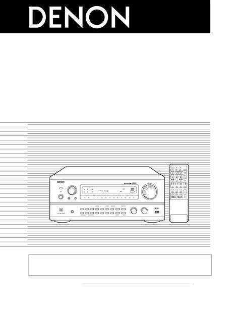 Denon Stereo System AVR-4800 User Guide | ManualsOnline.com