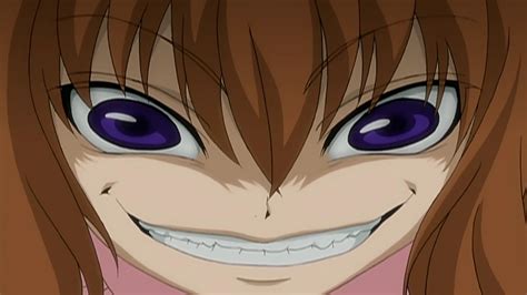 Creepy Smile Anime Face