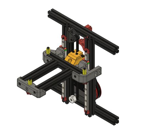 V0.1 Belted Z Drive - Printable Voron User Mods - Team FDM