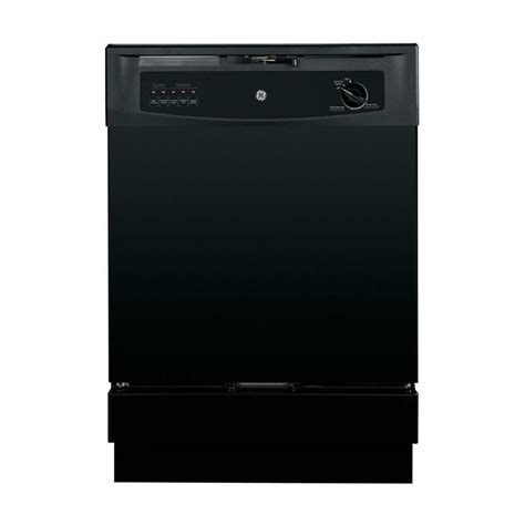 GE Front Control Dishwasher in Black-GSD3300KBB - The Home Depot