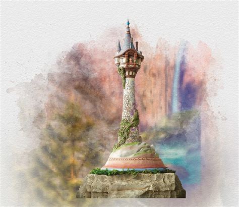 Rapunzel Tower Painting