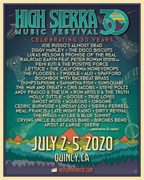 High Sierra Announces Lineup Additions: Ziggy Marley, The Disco ...