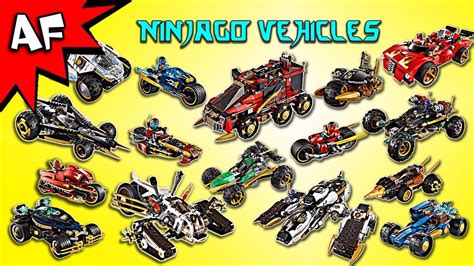 Lego Ninja Rùa | Every Lego Ninjago Ninja & Villian CARS / VEHICLES ...