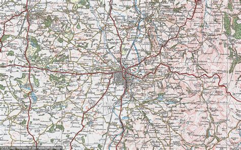 Historic Ordnance Survey Map of Macclesfield, 1923