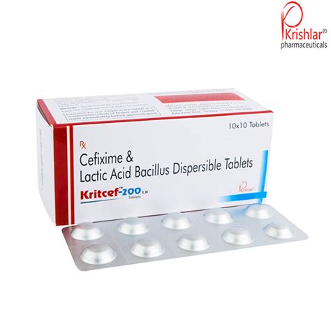 Cefixime and Lactic Acid Bacillus Tablets Manufacturer and Supplier in ...