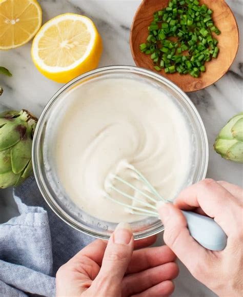 Artichoke Dipping Sauce Recipe - Love and Lemons