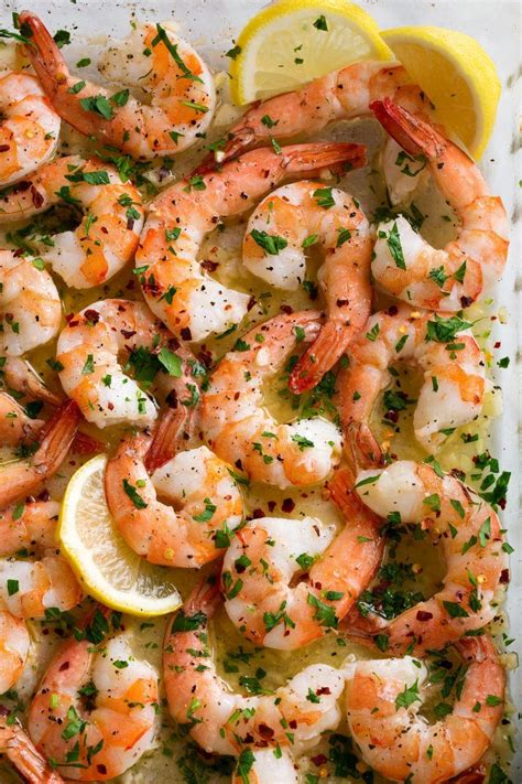 Baked Shrimp with Garlic Lemon Butter Sauce | Shrimp recipes easy, Shrimp recipes healthy, Baked ...