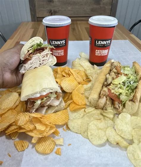 Lennys Grill & Subs Menu Prices (US) - 2024