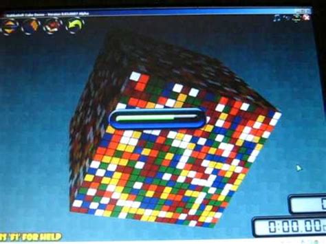 20x20x20 Rubik's Cube Solve - YouTube