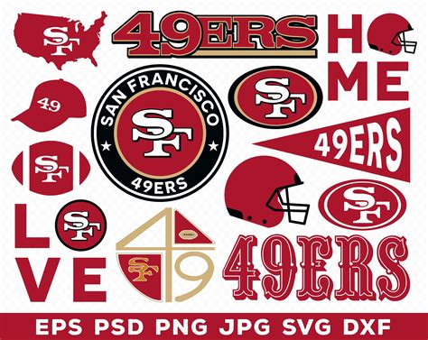 san francisco 49ers logo clipart 10 free Cliparts | Download images on Clipground 2024