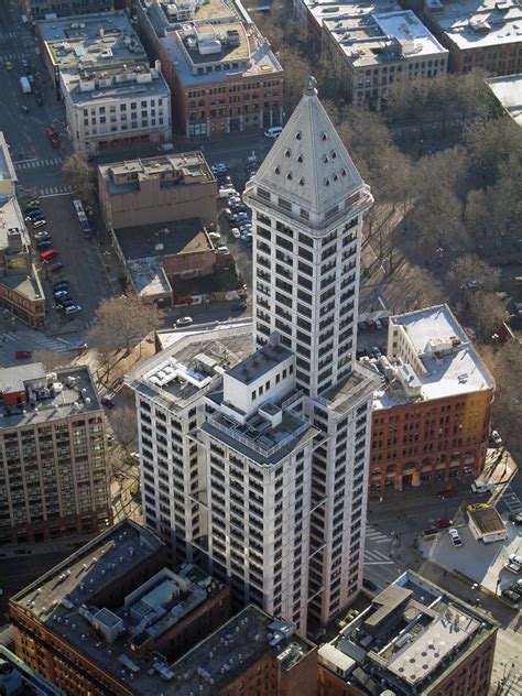 Smith Tower from Columbia Center | The Smith Tower was const… | Flickr