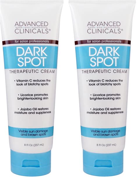 Advanced Clinicals Dark Spot Therapeutic Cream with Vitamin C ...