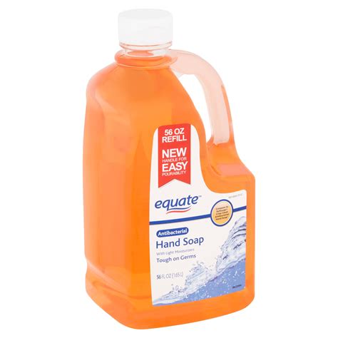 Equate Antibacterial Hand Soap with Light Moisturizers, 56 fl oz ...