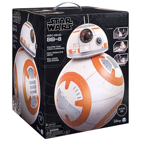 New Last Jedi BB-8 Fully Interactive Hero Droid available on Amazon.com