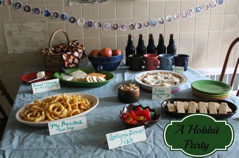 The Little Things: Family Movie Night :: A Hobbit Party