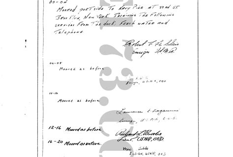 USS Eldridge Microfilm Page 103 - The Philadelphia Experiment From A-Z