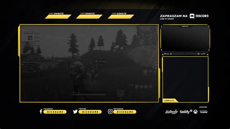 FREE TWITCH OVERLAY TEMPLATE 2018 #3 :: Behance