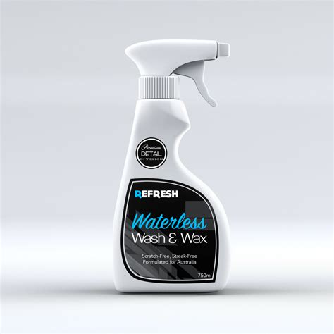 Wash & Wax "Waterless" 750ml – Refresh Mobile Car Detailing