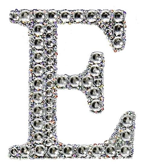 Self-adhesive 2 Rhinestone Alphabet Stickers Lg Letters Homecoming Mums ...