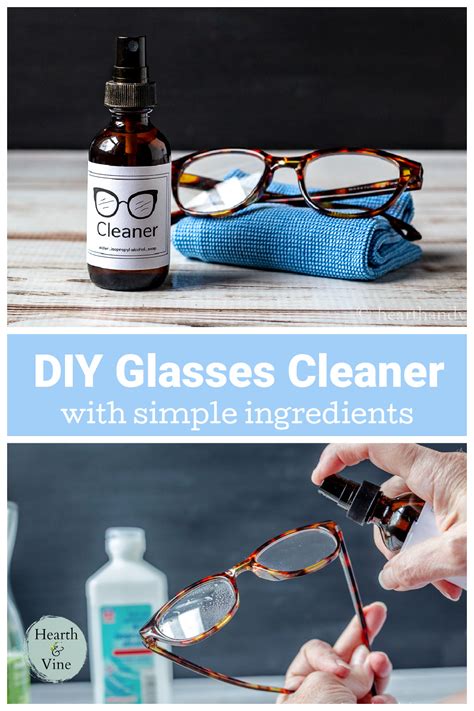 Homemade Eyeglass Cleaner for Readers or More | Hearth and Vine