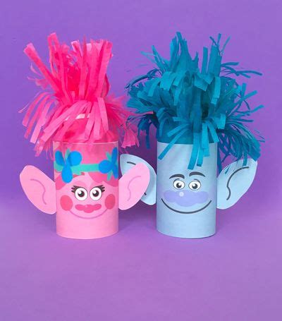 The Art Dream Blog | Movie crafts, Trolls movie, Crafts for kids