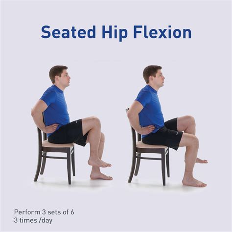 Hip Flexion Exercises In A Chair