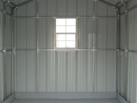 8x10 Metal Storage Shed (Steel Frame) - Leonard USA