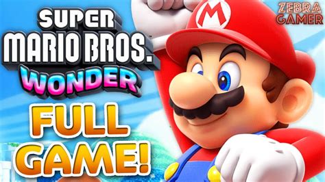 Super Mario Bros. Wonder Full Game Walkthrough! - YouTube