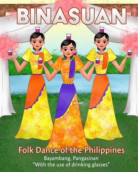 Binasuan, Kyla Marie | Dancing drawings, Filipino art, Philippine art