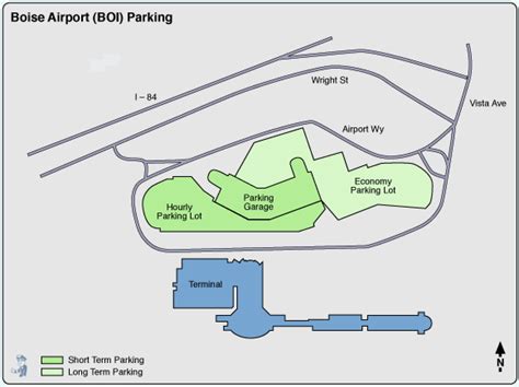 Boise Airport Parking | BOI Airport Long Term Parking Rates & Map