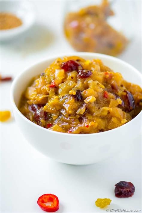 Apple Chutney Recipe | ChefDeHome.com