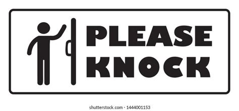 Please Knock Door Photos, Images & Pictures | Shutterstock