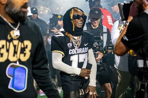 Deion Sanders at Colorado Football: Lil Wayne & More Stars at Games ...