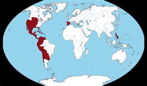 Map of the Day: the Rise and Fall of the Spanish Empire - The Sounding Line