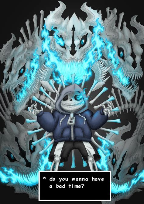 Sans Genocide - Undertale Fanart by Kitsune-X-Inuzuka on DeviantArt