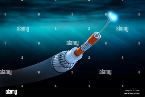 Submarine cable cross section hi-res stock photography and images - Alamy