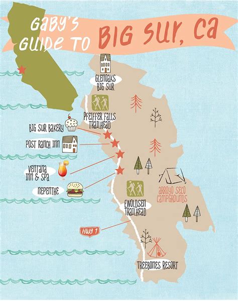 Gaby's Guide To Big Sur - What's Gaby Cooking | Big sur, California travel road trips ...