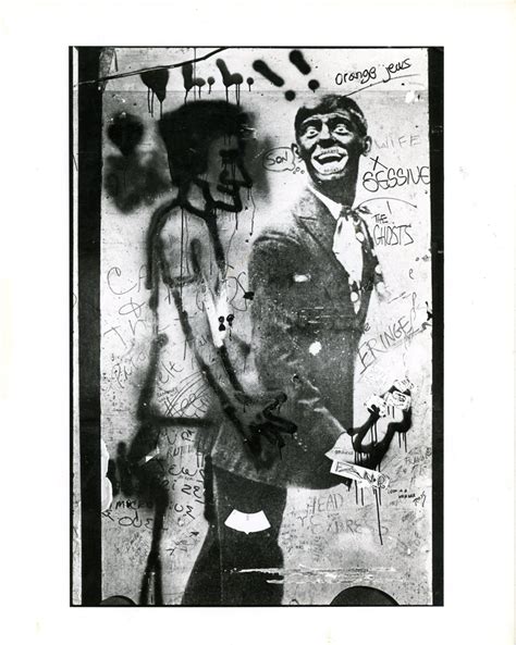 Gallery 98 | Harvey Wang, CBGB Graffiti on Wall Near Stage, Vintage Silver Gelatin Work Print ...