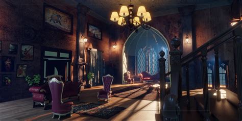 ArtStation - Blender Eevee interior lighting