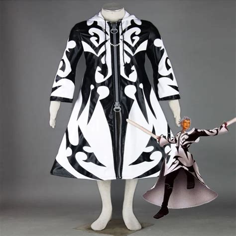 Hot Kingdom Hearts Xemnas Cosplay Costume Cape robe Cartoon Character Costumes-in Anime Costumes ...