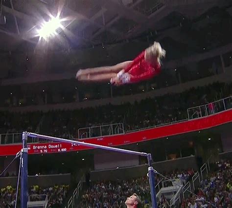 Gymnastics Uneven Bars Fail | Gifrific