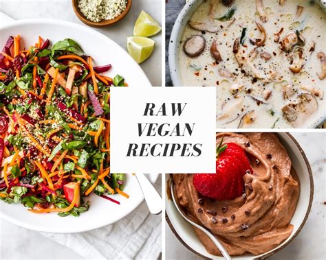 'Raw' Vegan Recipes - The Simple Veganista