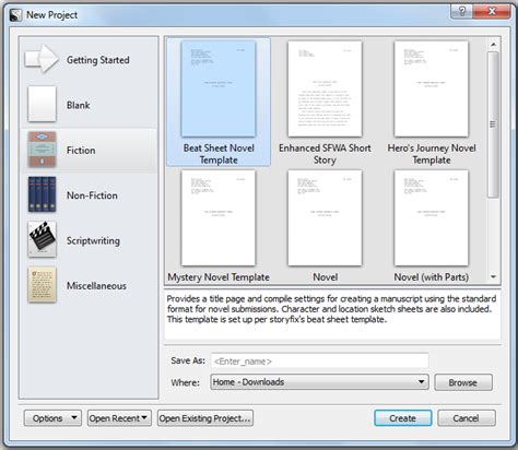 S. M. Worth: Scrivener Templates