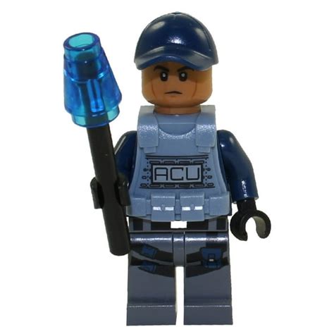 LEGO Minifigure - Jurassic World - ACU TROOPER with Shock Rod - Walmart.com - Walmart.com