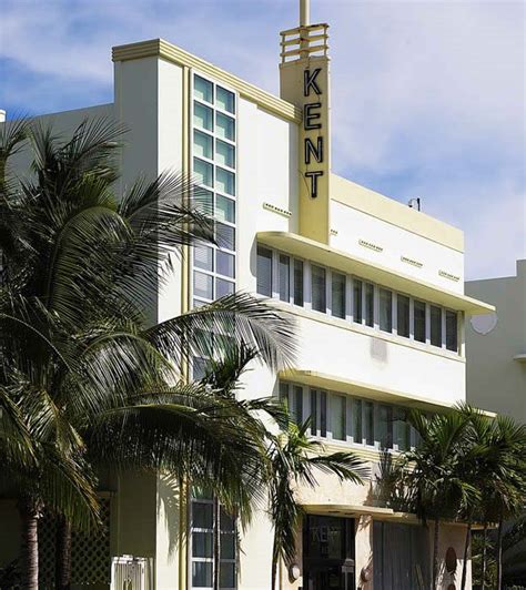 Kent Hotel Miami Beach is art deco on the outside and modern on the inside #interiordesign # ...