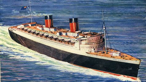 Cunard Line History – RMS QUEEN ELIZABETH 1947 | Cruising The Past