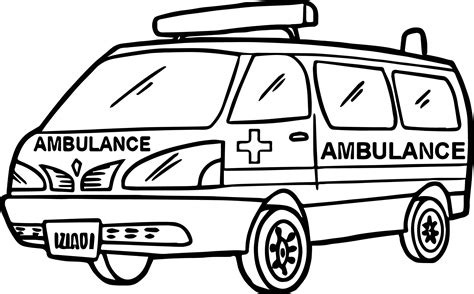 Ambulance Sketch at PaintingValley.com | Explore collection of Ambulance Sketch