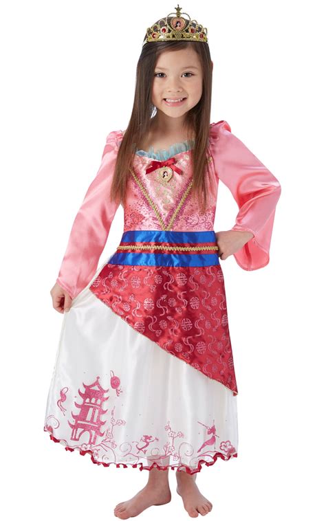 Disney Princess Storyteller Mulan Girl's Fancy Dress Costume | eBay