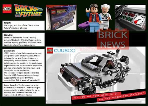 LEGO Back to the Future Minifigures Doc Brown & Marty Revealed! - Bricks and Bloks