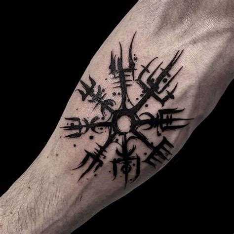 40+ Viking Compass Tattoos: Meanings, Placement & More